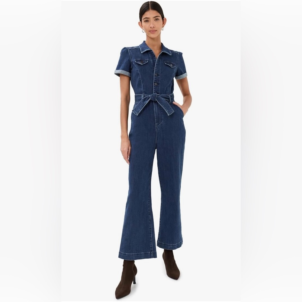 PAIGE Anessa Short Sleeve Jumpsuit